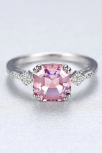 Load image into Gallery viewer, Morganite 925 Sterling Silver Ring