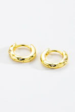 Load image into Gallery viewer, 925 Sterling Silver Huggie Earrings