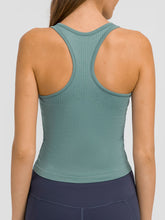 Load image into Gallery viewer, Round Neck Racerback Active Tank