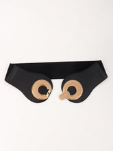 Load image into Gallery viewer, Alloy Buckle Elastic PU Belt