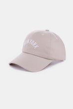 Load image into Gallery viewer, Zenana Embroidered City Baseball Cap