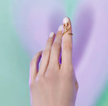 Load image into Gallery viewer, Stainless Steel Cutout Heart Bypass Ring