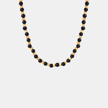 Load image into Gallery viewer, Agate Beaded Titanium Steel Necklace
