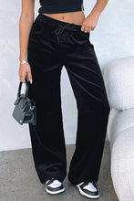 Load image into Gallery viewer, Drawstring Wide Leg Active Pants