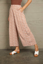 Load image into Gallery viewer, Polka Dot High Waist Wide Leg Pants with Pockets