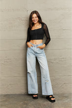 Load image into Gallery viewer, Square Neck Cropped Top