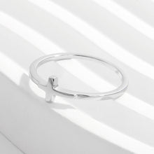 Load image into Gallery viewer, 925 Sterling Silver Cross Ring