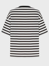 Load image into Gallery viewer, Striped Round Neck Half Sleeve T-Shirt