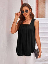 Load image into Gallery viewer, Ruched Square Neck Tank