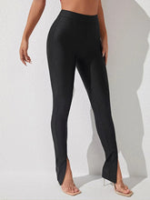 Load image into Gallery viewer, 7339 High Waist Front Slit Skinny Pants