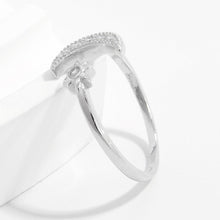 Load image into Gallery viewer, 925 Sterling Silver Moon Open Ring