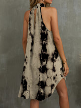 Load image into Gallery viewer, Tie-Dye Grecian Neck Dress