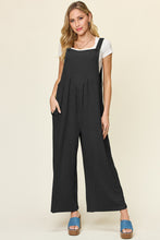 Load image into Gallery viewer, Double Take Full Size Texture Sleeveless Wide Leg Overall
