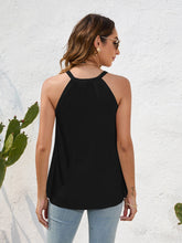 Load image into Gallery viewer, Lace Detail Grecian Neck Cami