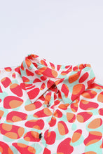 Load image into Gallery viewer, Printed Button Up Dropped Shoulder Shirt