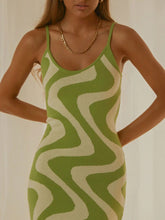 Load image into Gallery viewer, Spaghetti Strap Maxi Sweater Dress