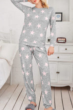 Load image into Gallery viewer, Long Sleeve Top and Pants Lounge Set