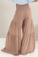Load image into Gallery viewer, HYFVE Tie Front Ruched Tiered Pants