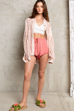 Load image into Gallery viewer, POL Oversize Lace Button-Down Shirt