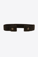 Load image into Gallery viewer, PU Elastic Snap Closure Belt
