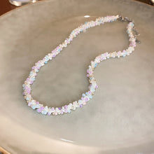 Load image into Gallery viewer, Titanium Steel Rice Bead Necklace