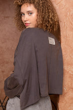 Load image into Gallery viewer, POL Cropped Long Sleeve Top