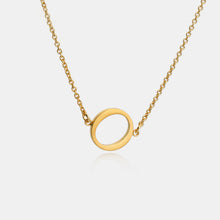 Load image into Gallery viewer, Copper Letter Pendant Necklace