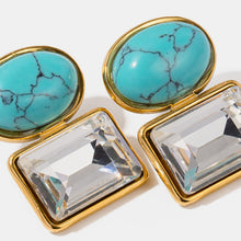 Load image into Gallery viewer, Geometric Stainless Steel Earrings