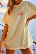 Load image into Gallery viewer, LET'S WATCH THE SUNSET Round Neck T-Shirt