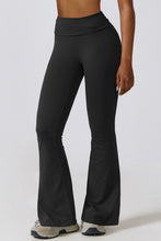 Load image into Gallery viewer, Halter Neck Flare Sport Jumpsuit