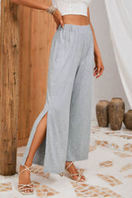 Load image into Gallery viewer, Slit Elastic Waist Pants