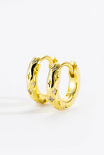 Load image into Gallery viewer, 925 Sterling Silver Huggie Earrings