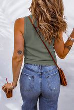 Load image into Gallery viewer, Waffle-Knit Scoop Neck Tank