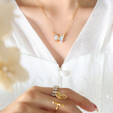 Load image into Gallery viewer, Gold-Plated Butterfly Pendant Necklace
