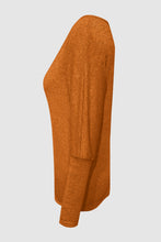 Load image into Gallery viewer, Cutout Round Neck Long Sleeve T-Shirt