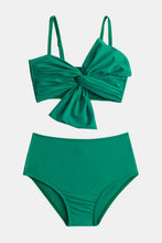 Load image into Gallery viewer, Twisted Spaghetti Strap Two-Piece Swim Set