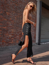 Load image into Gallery viewer, Split High Waist Skirt