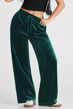 Load image into Gallery viewer, Drawstring Wide Leg Active Pants