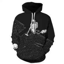 Load image into Gallery viewer, Full Size Astronaut Graphic Drawstring Hoodie