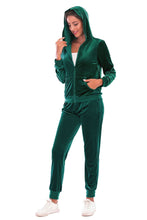Load image into Gallery viewer, Zip-Up Hooded Jacket and Pants Set