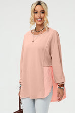 Load image into Gallery viewer, Curved Hem Dolman Sleeve Top