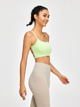 Load image into Gallery viewer, Crisscross Spaghetti Strap Active Bra
