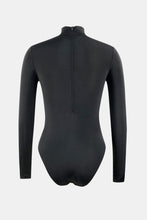 Load image into Gallery viewer, Mock Neck Long Sleeve One-Piece Swimwear