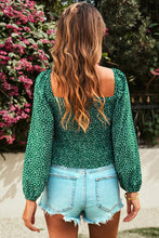 Load image into Gallery viewer, Oh-So Pretty Smocked Balloon Sleeve