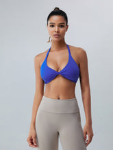 Load image into Gallery viewer, Twisted Halter Neck Active Bra