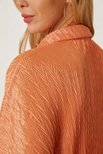 Load image into Gallery viewer, Textured Button Up Long Sleeve Shirt