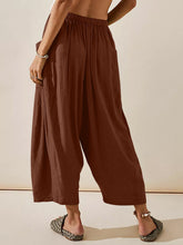 Load image into Gallery viewer, Full Size Wide Leg Pants with Pockets