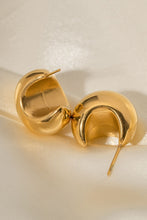 Load image into Gallery viewer, Stainless Steel C-Hoop Earrings