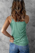 Load image into Gallery viewer, Full Size Cutout Double Spaghetti Straps Top