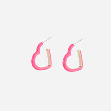 Load image into Gallery viewer, 3-Piece Heart, Butterfly Shape Earrings